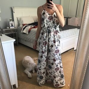 Floral maxi dress